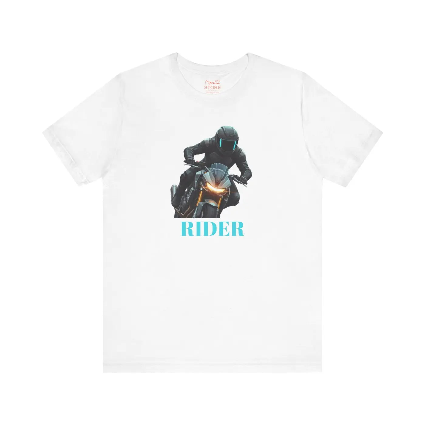 Unisex Jersey Short Sleeve Tee - Motorcycle Rider - DipaliZ