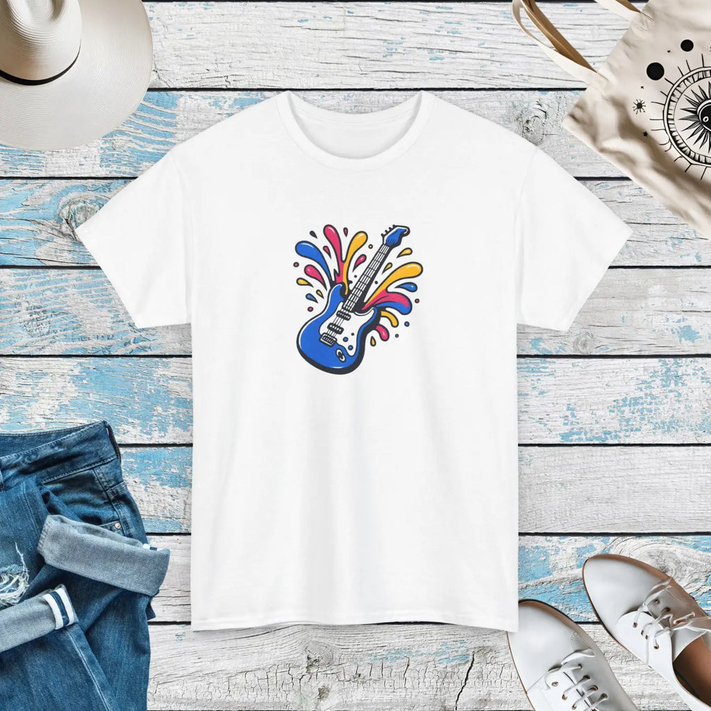 Musical Instrument Unisex Deluxe T Shirt - Heavy Cotton - DipaliZ