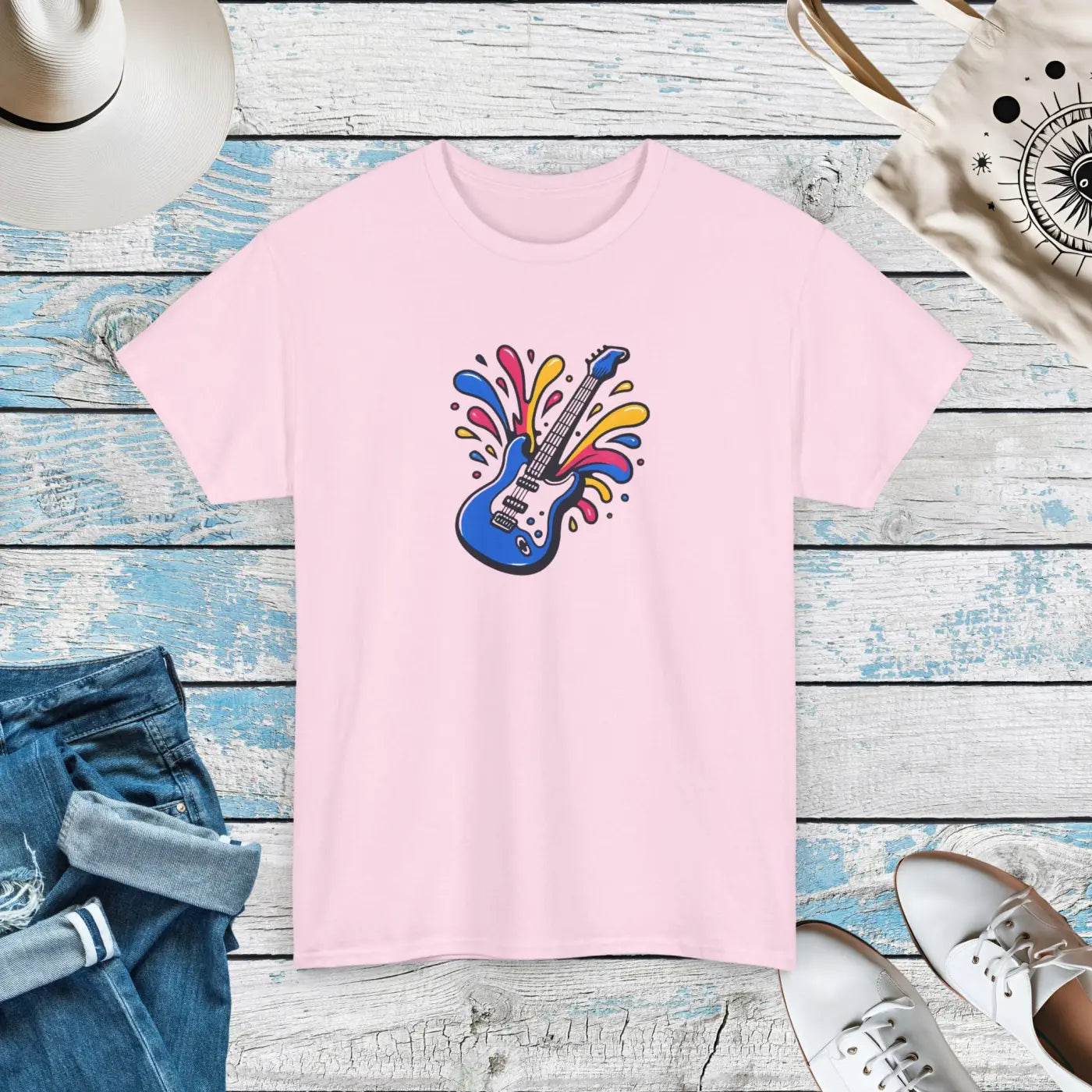 Musical Instrument Unisex Deluxe T Shirt - Heavy Cotton - DipaliZ