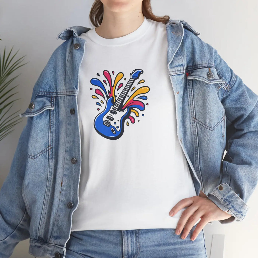 Musical Instrument Unisex Deluxe T Shirt - Heavy Cotton - DipaliZ