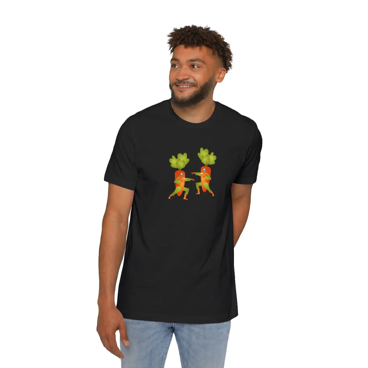 Ninja Carrot T-Shirt - Unisex Eco-Friendly Gift - DipaliZ