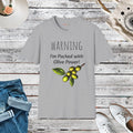 Olive Power Unisex T-Shirt - Softstyle Comfort Design - DipaliZ