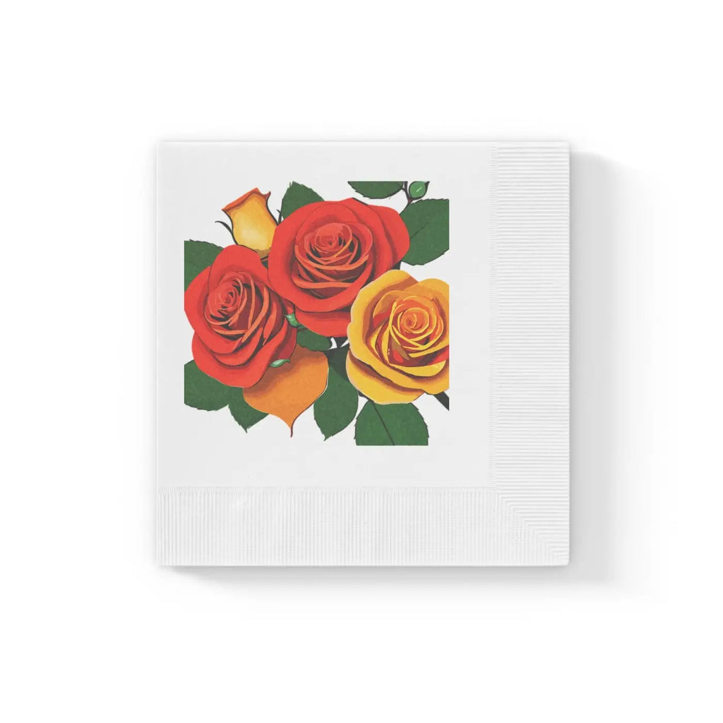 White Coined Napkins - Party Table Essentials - DipaliZ