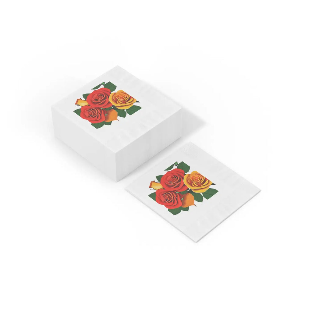 White Coined Napkins - Party Table Essentials - DipaliZ