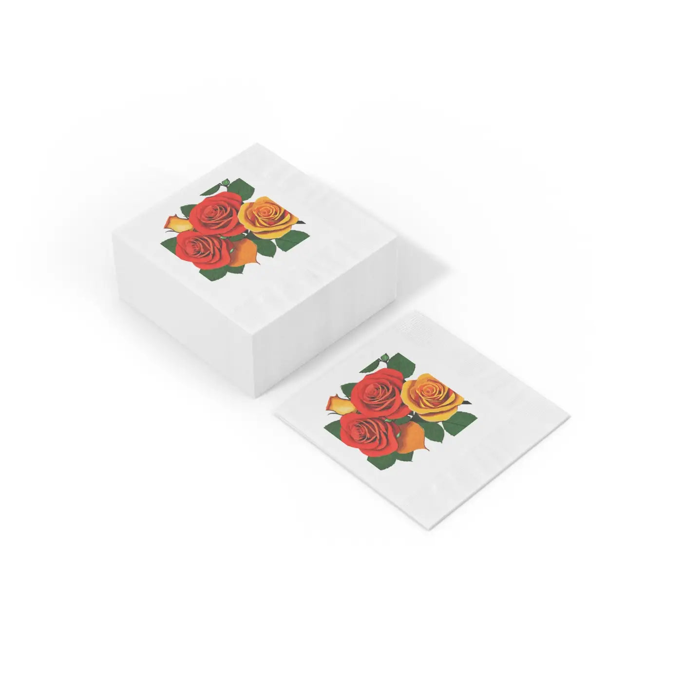 White Coined Napkins - Party Table Essentials - DipaliZ