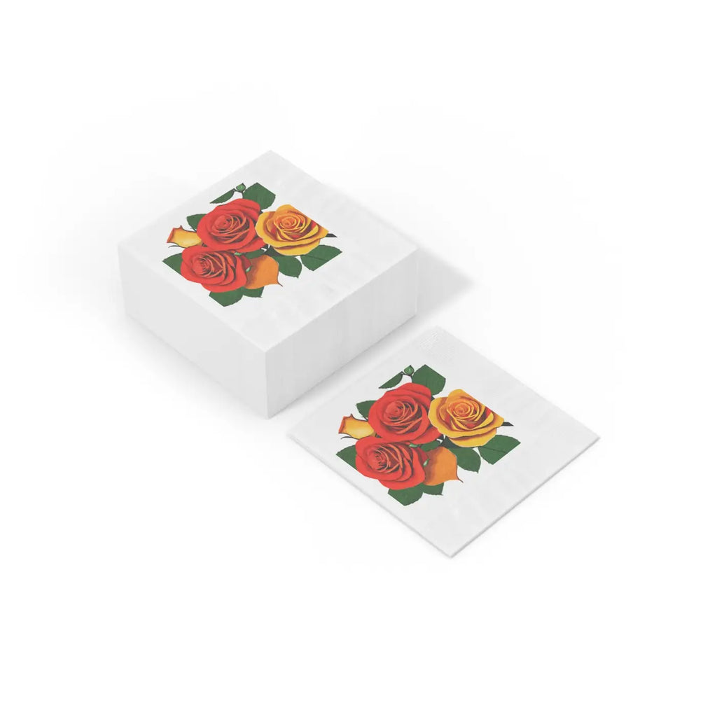 White Coined Napkins - Party Table Essentials - DipaliZ