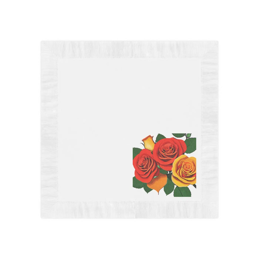 White Coined Napkins - Party Table Essentials - DipaliZ