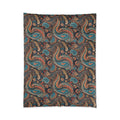 Paisley Pattern Comforter - Cozy Polyester Bedding - DipaliZ
