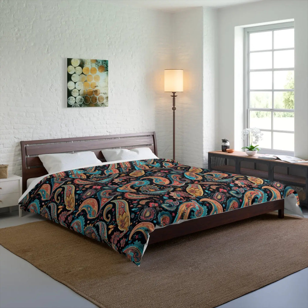 Paisley Pattern Comforter - Cozy Gifts for Her - DipaliZ