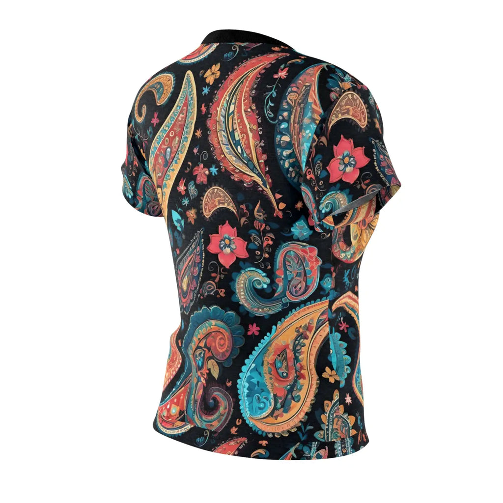 Paisley Pattern AOP Cut and Sew Tee - Women's - DipaliZ