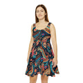 Paisley Skater Dress - Eco-Friendly Women's Style - DipaliZ