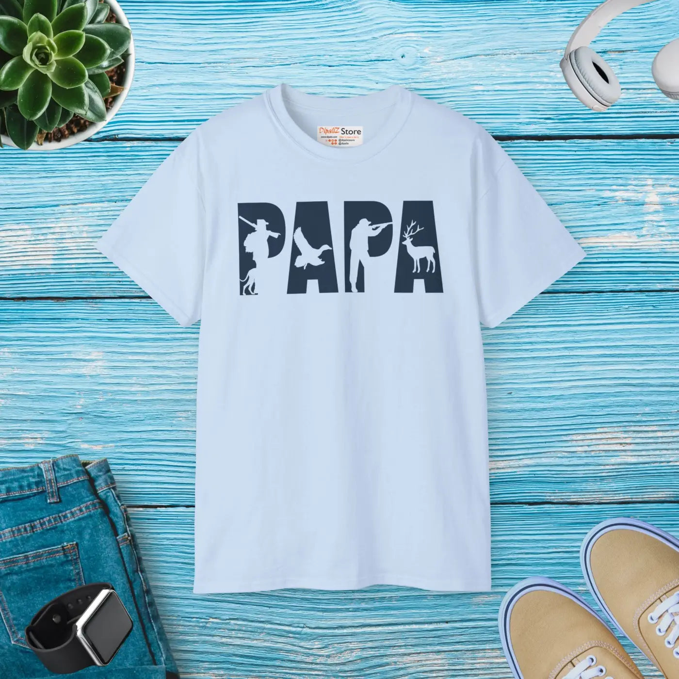 Bold Papa Unisex Ultra Cotton Tee - Father's Day Gift - DipaliZ
