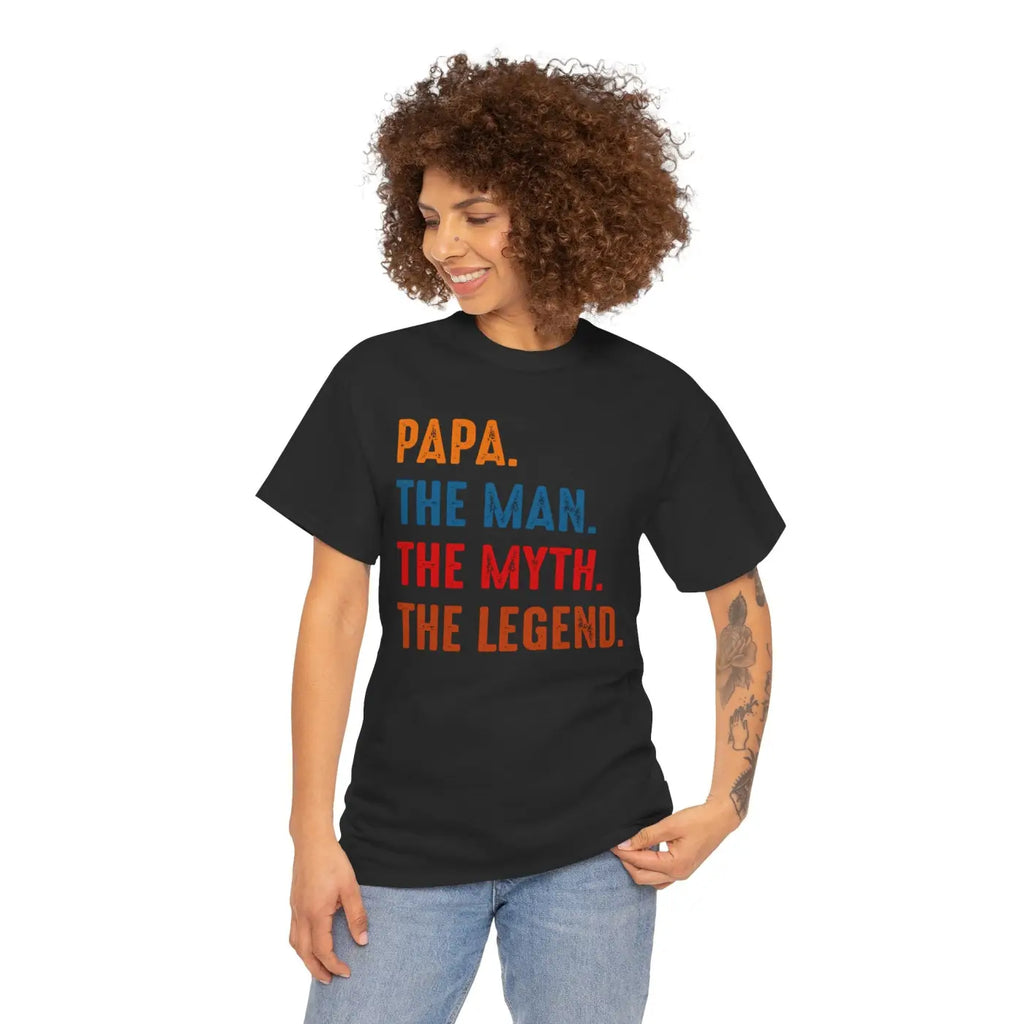 Man Myth Legend Deluxe T Shirt - Premium Cotton Unisex - DipaliZ