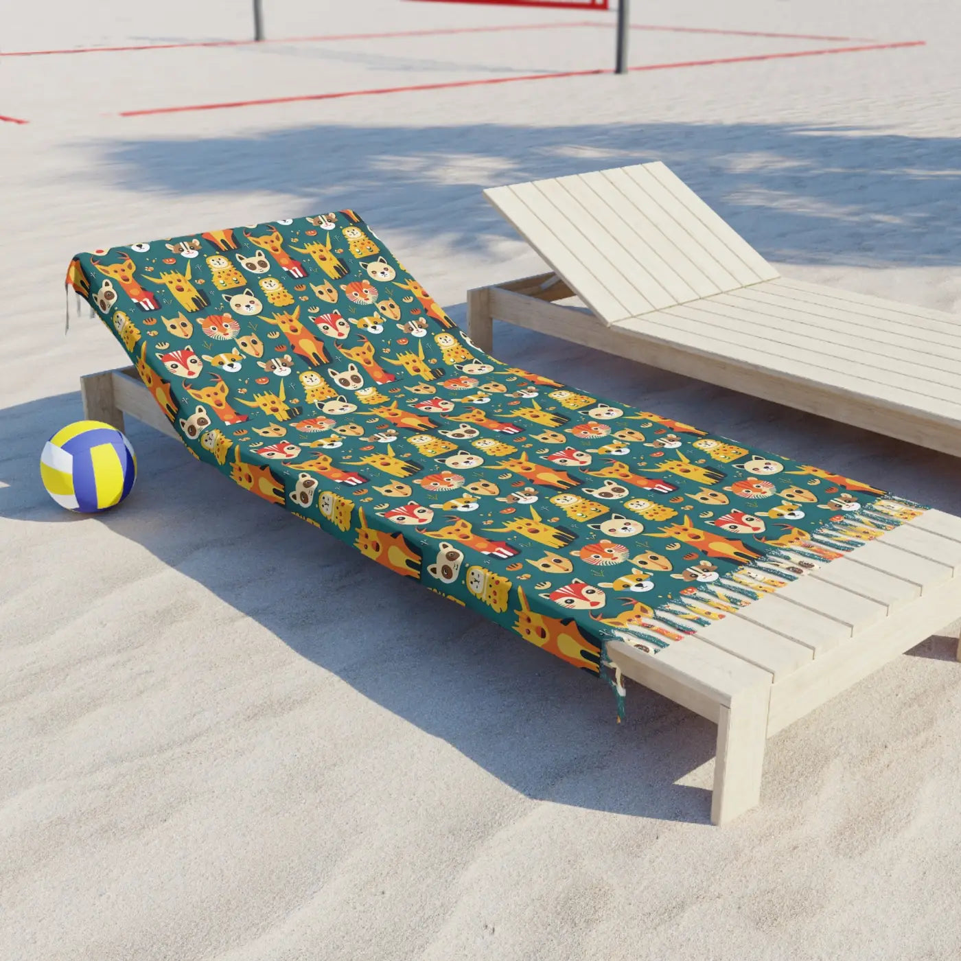 Boho Beach Cloth - Vibrant Outdoor Adventure Towel - DipaliZ