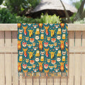 Boho Beach Cloth - Vibrant Outdoor Adventure Towel - DipaliZ