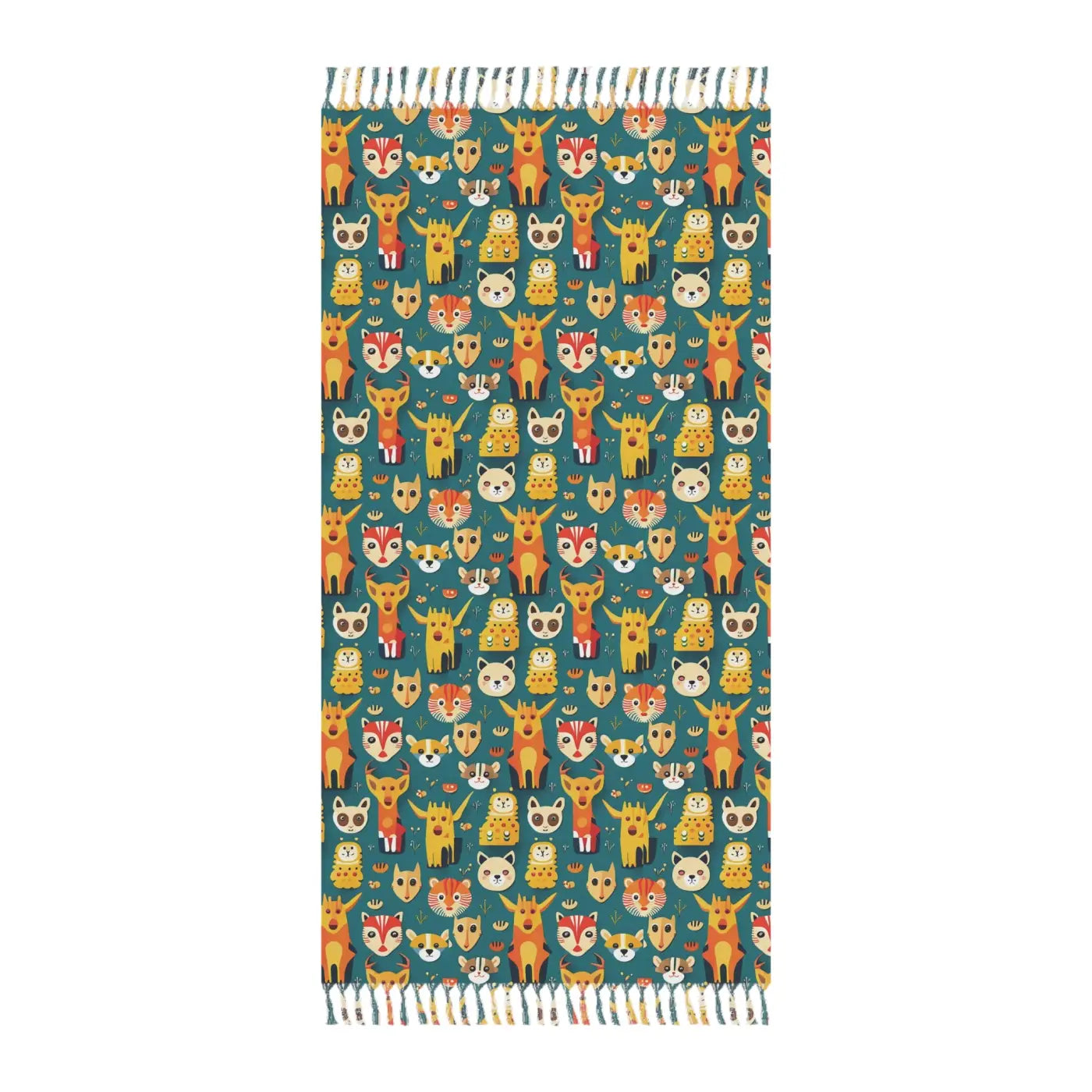 Boho Beach Cloth - Vibrant Outdoor Adventure Towel - DipaliZ