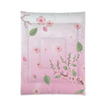 Pink Floral Comforter - Elegant Bedroom Sanctuary - DipaliZ