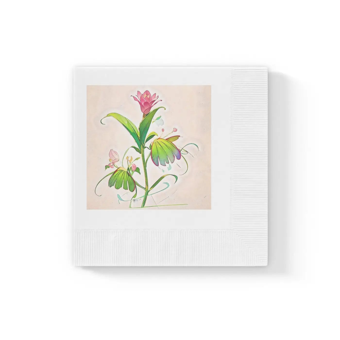 White Coined Napkins - Elegant Party Tabletop Essential - DipaliZ
