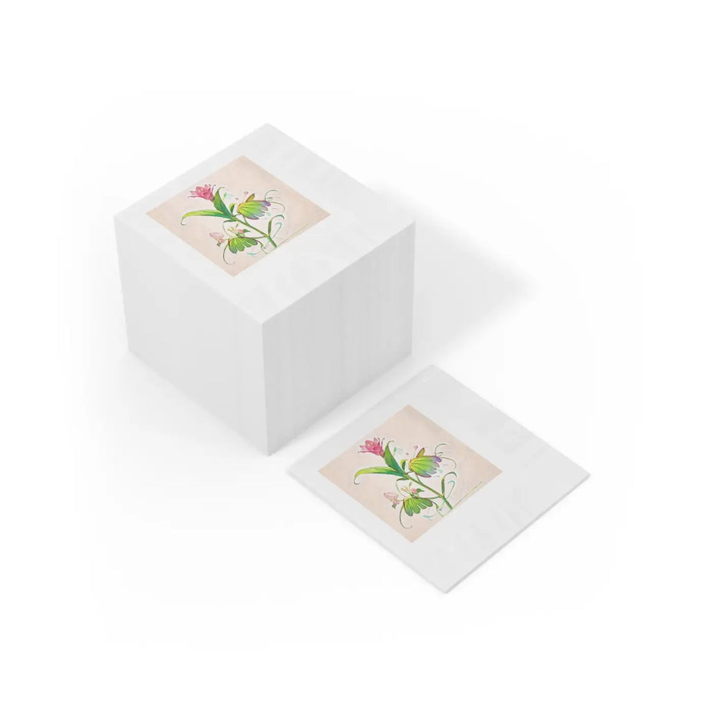 White Coined Napkins - Elegant Party Tabletop Essential - DipaliZ
