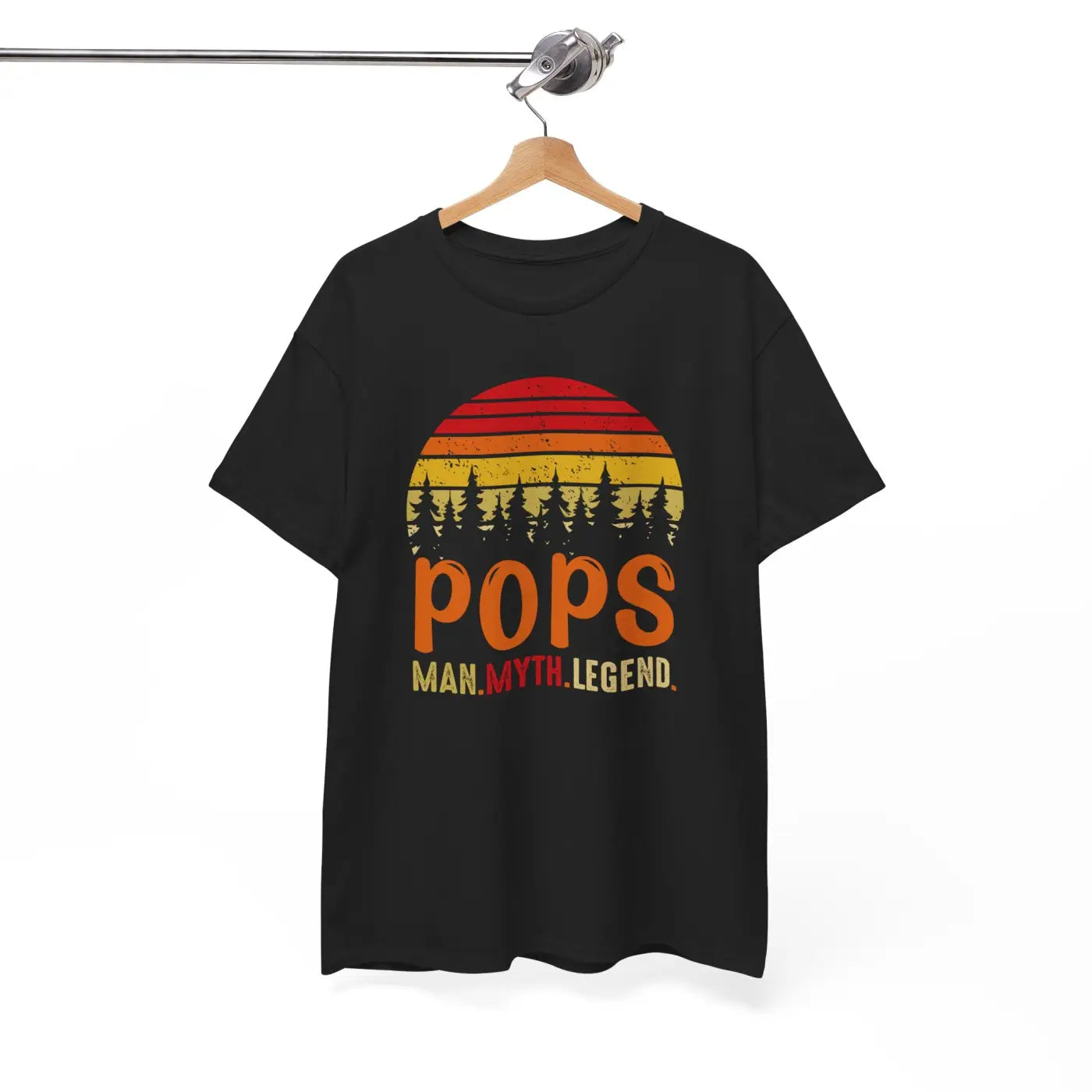 Pops Man Myth Legend Deluxe T Shirt - Unisex Heavy Cotton - DipaliZ