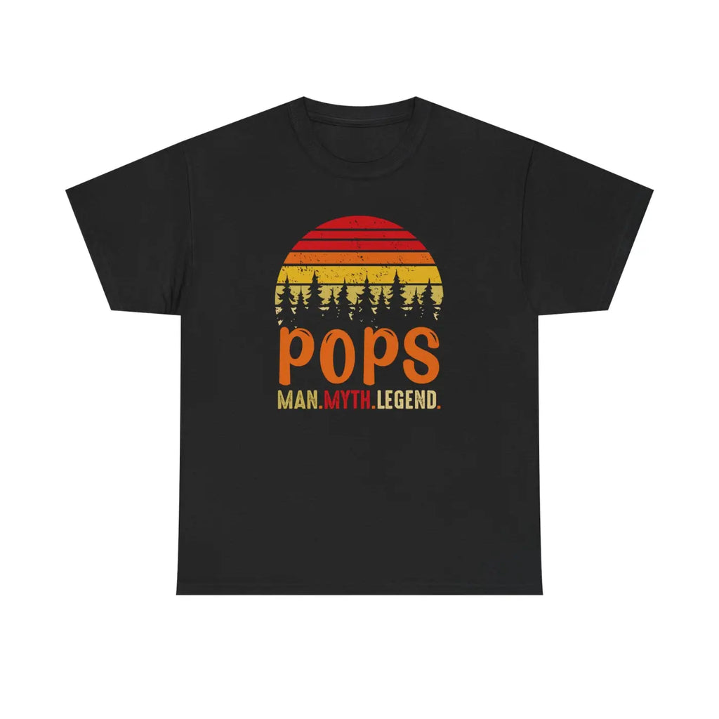 Pops Man Myth Legend Deluxe T Shirt - Unisex Heavy Cotton - DipaliZ