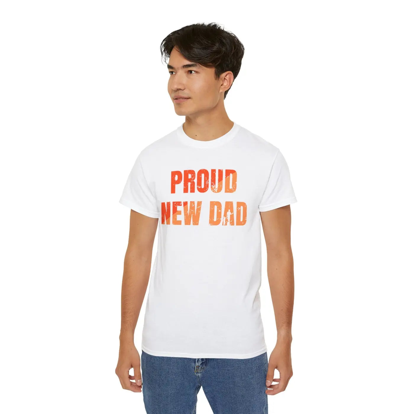 New Dad Unisex Ultra Cotton Tee - Sustainable Comfort - DipaliZ