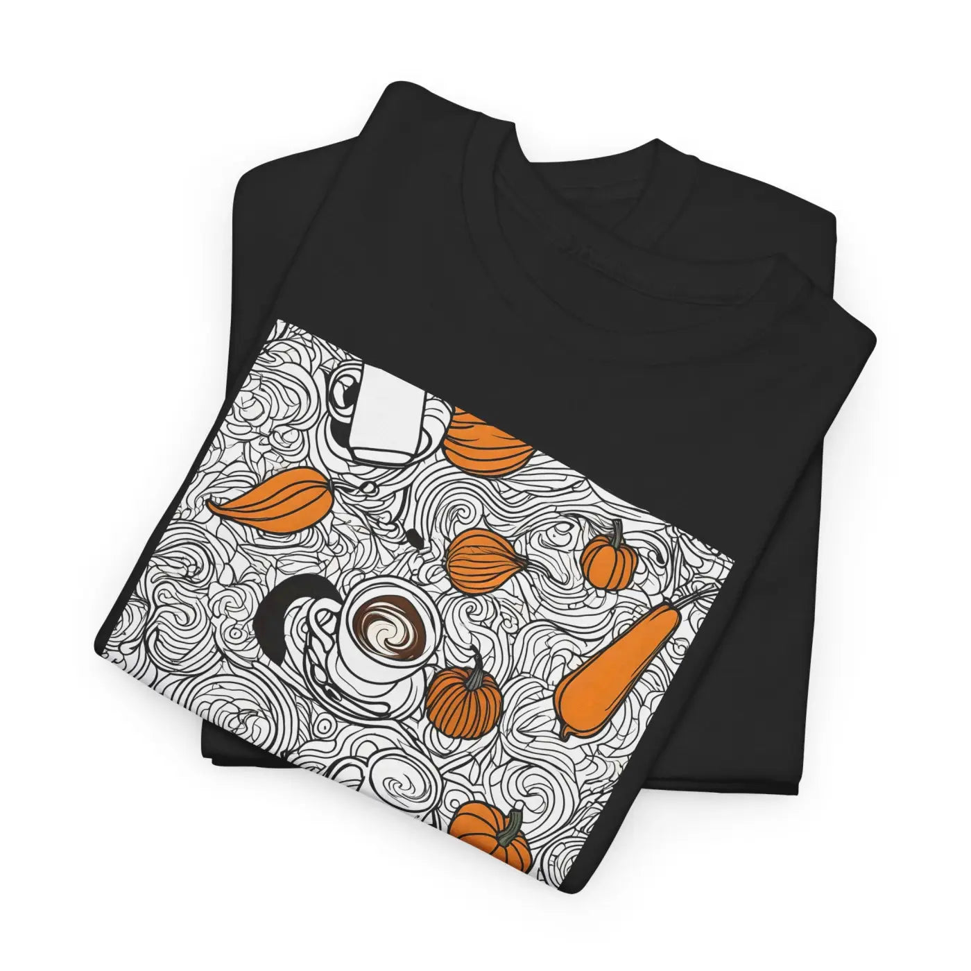 Pumpkin Spice Latte Deluxe T Shirt - Unisex Heavy Cotton - DipaliZ