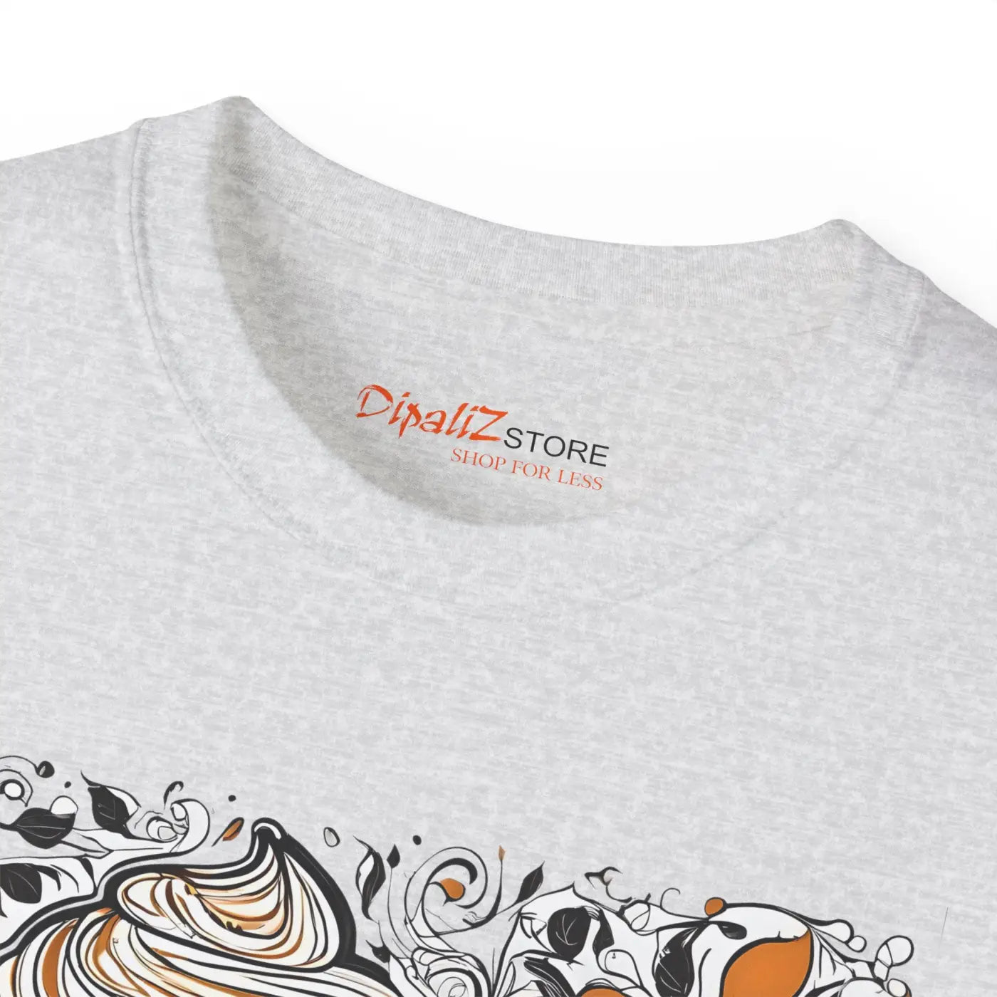 Unisex Ultra Cotton Tee - Pumpkin Spice Latte Design - DipaliZ