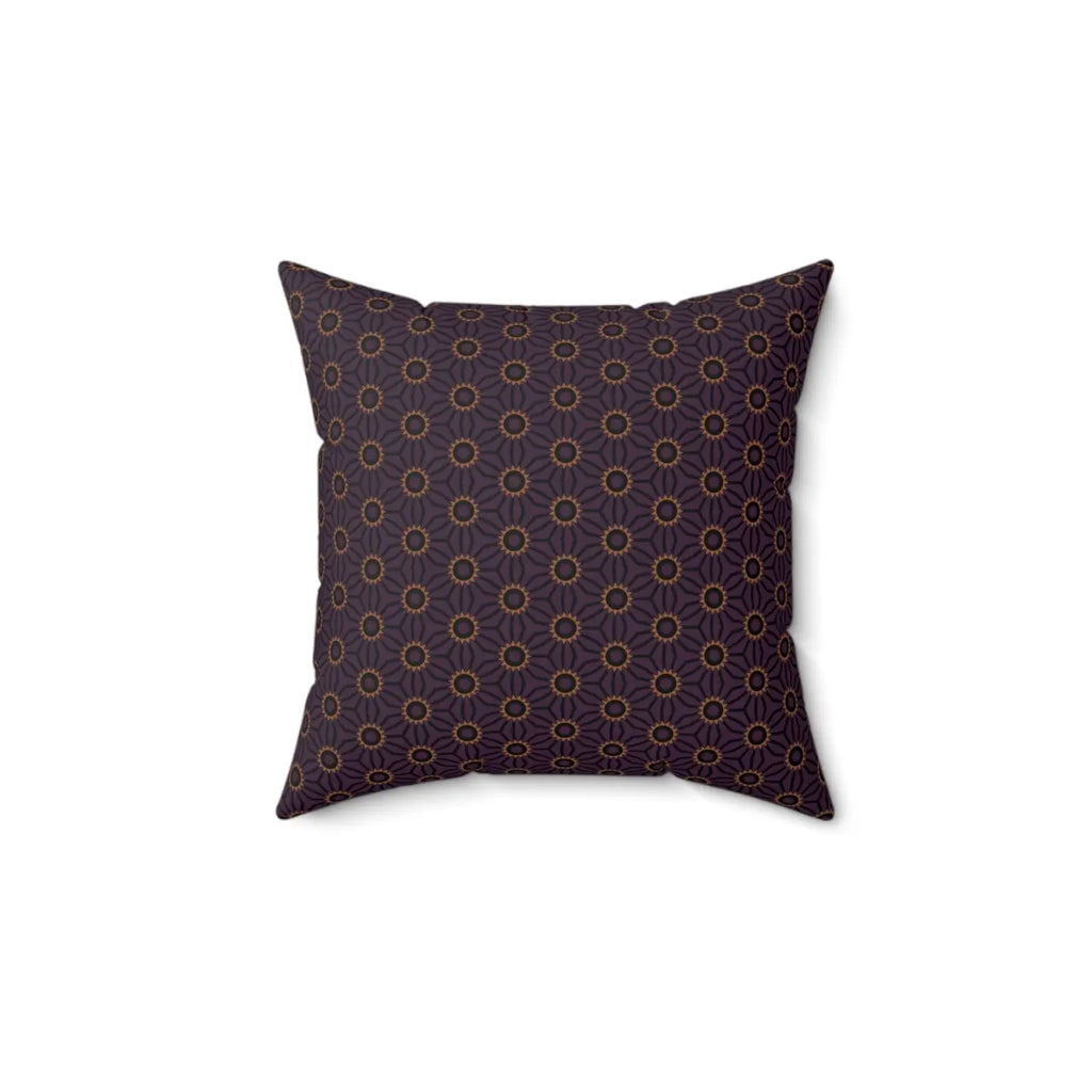Spun Polyester Square Pillow - Abstract Pattern Design - DipaliZ