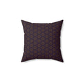 Spun Polyester Square Pillow - Abstract Pattern Design - DipaliZ