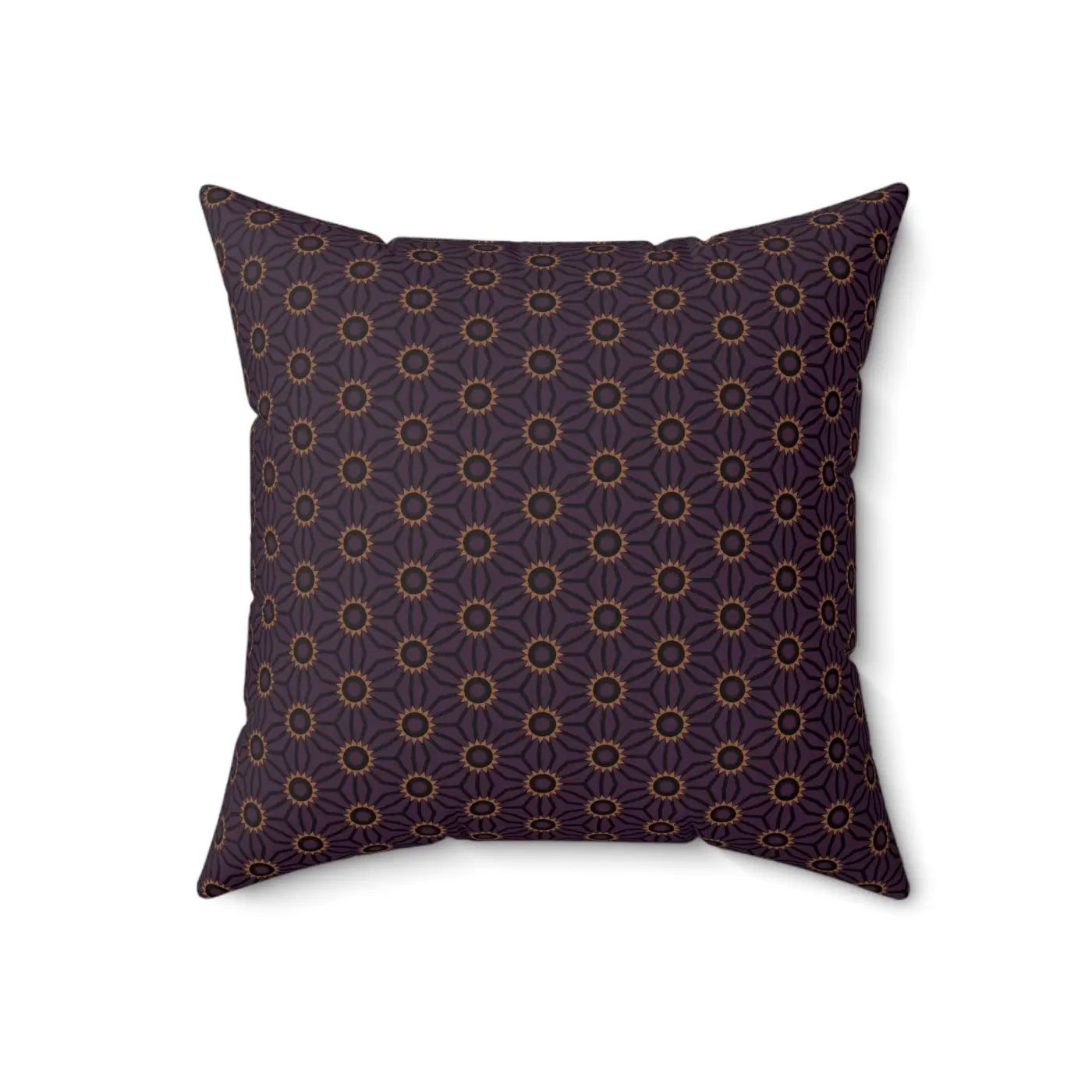Spun Polyester Square Pillow - Abstract Pattern Design - DipaliZ