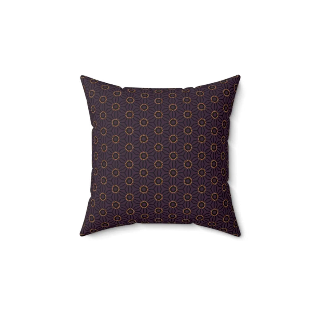 Spun Polyester Square Pillow - Abstract Pattern Design - DipaliZ