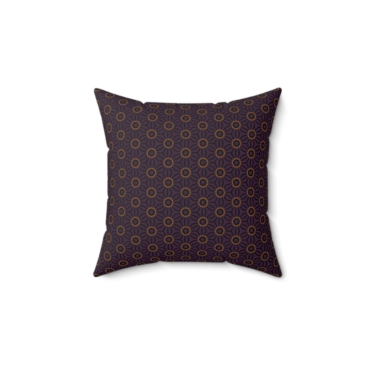 Spun Polyester Square Pillow - Abstract Pattern Design - DipaliZ