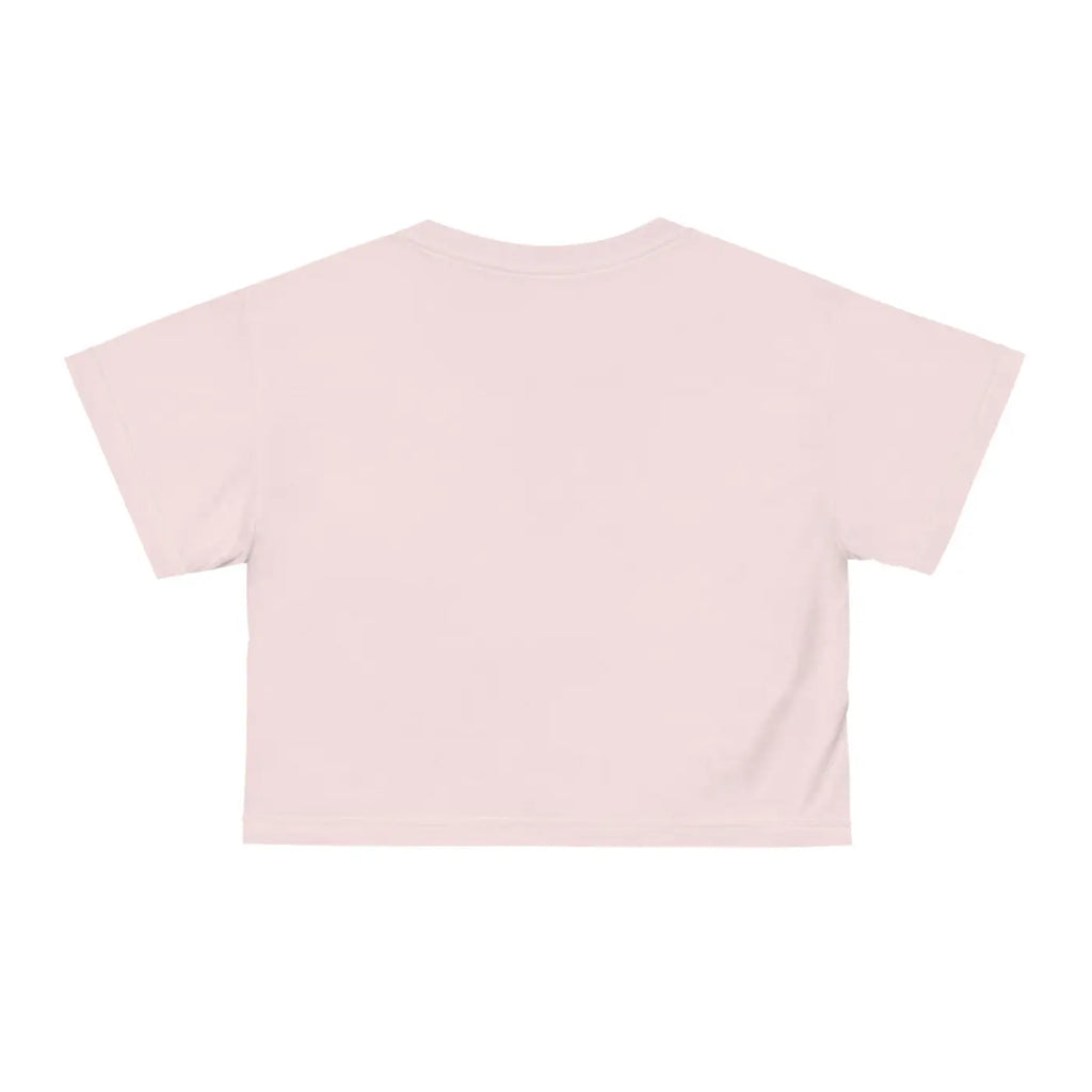 Purple Flowers AOP Crop Tee - Vibrant Vine Design - DipaliZ