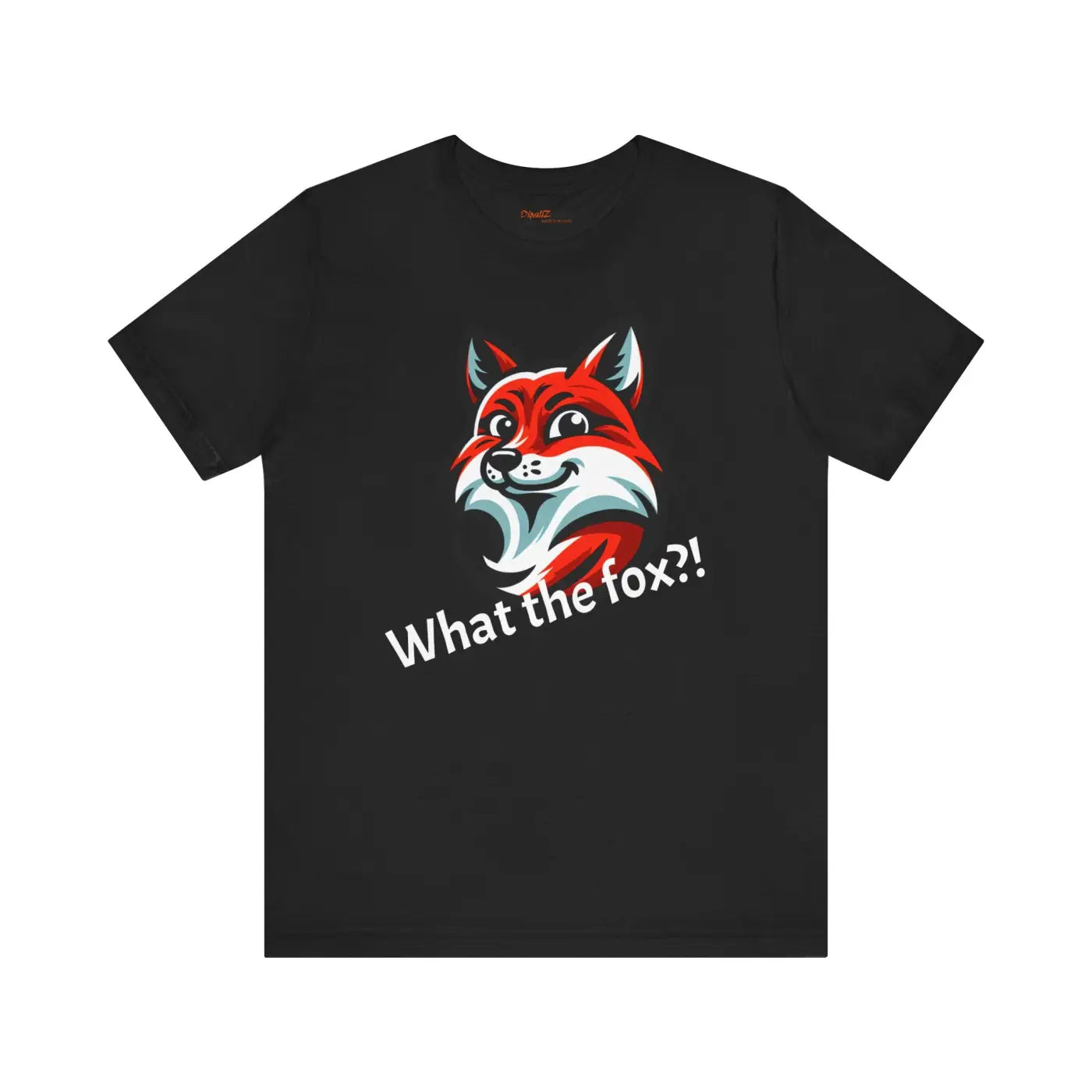 What the Fox Unisex Jersey Short Sleeve Tee - Red Fox - DipaliZ