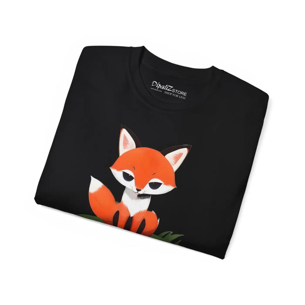Ultra Cotton Tee - Red Fox Eco-Friendly Style - DipaliZ