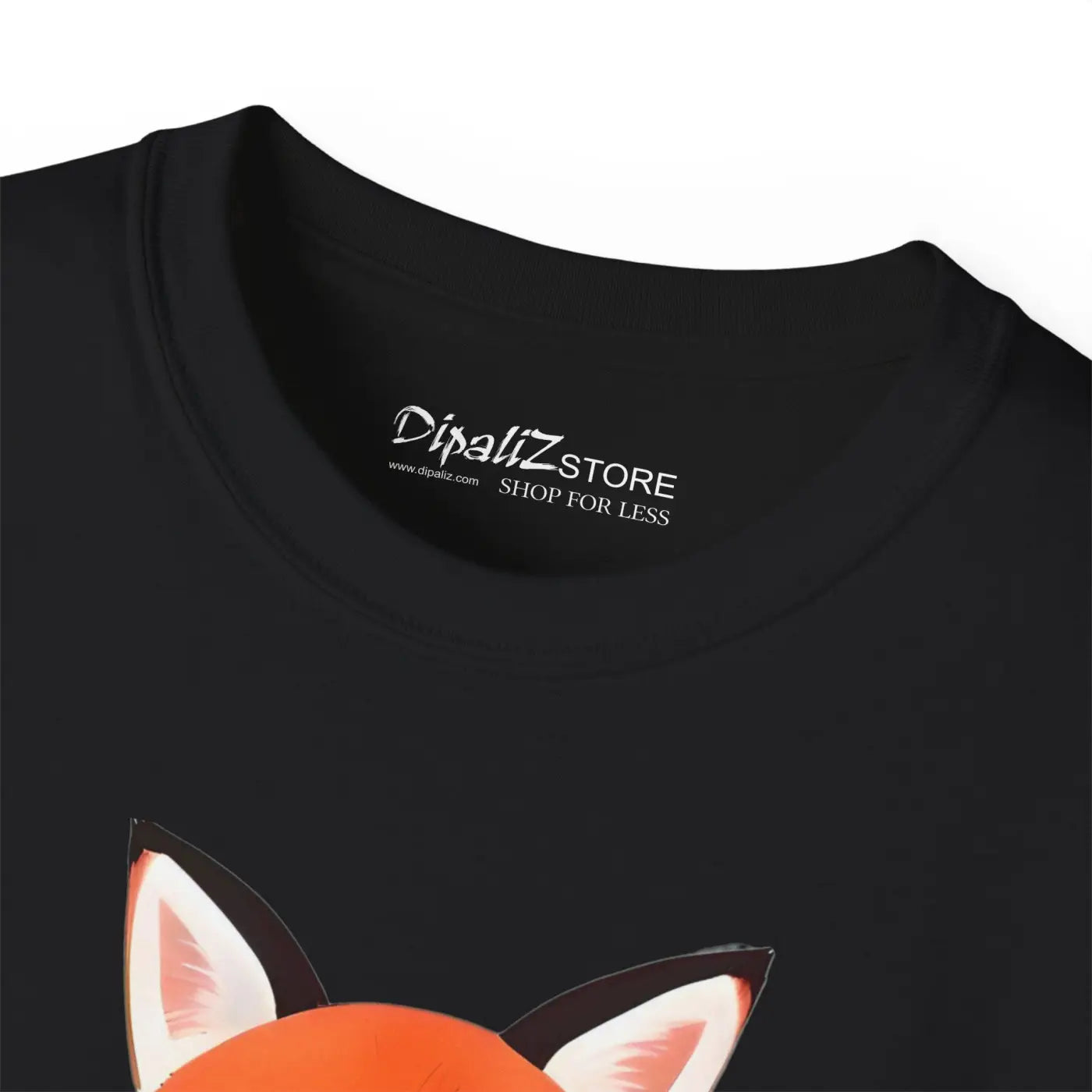 Ultra Cotton Tee - Red Fox Eco-Friendly Style - DipaliZ