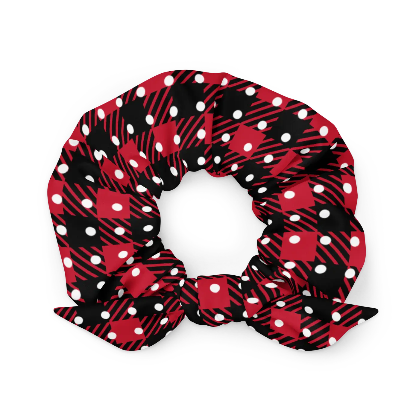 Recycled Scrunchie - Eco Friendly Gift for Her - DipaliZ