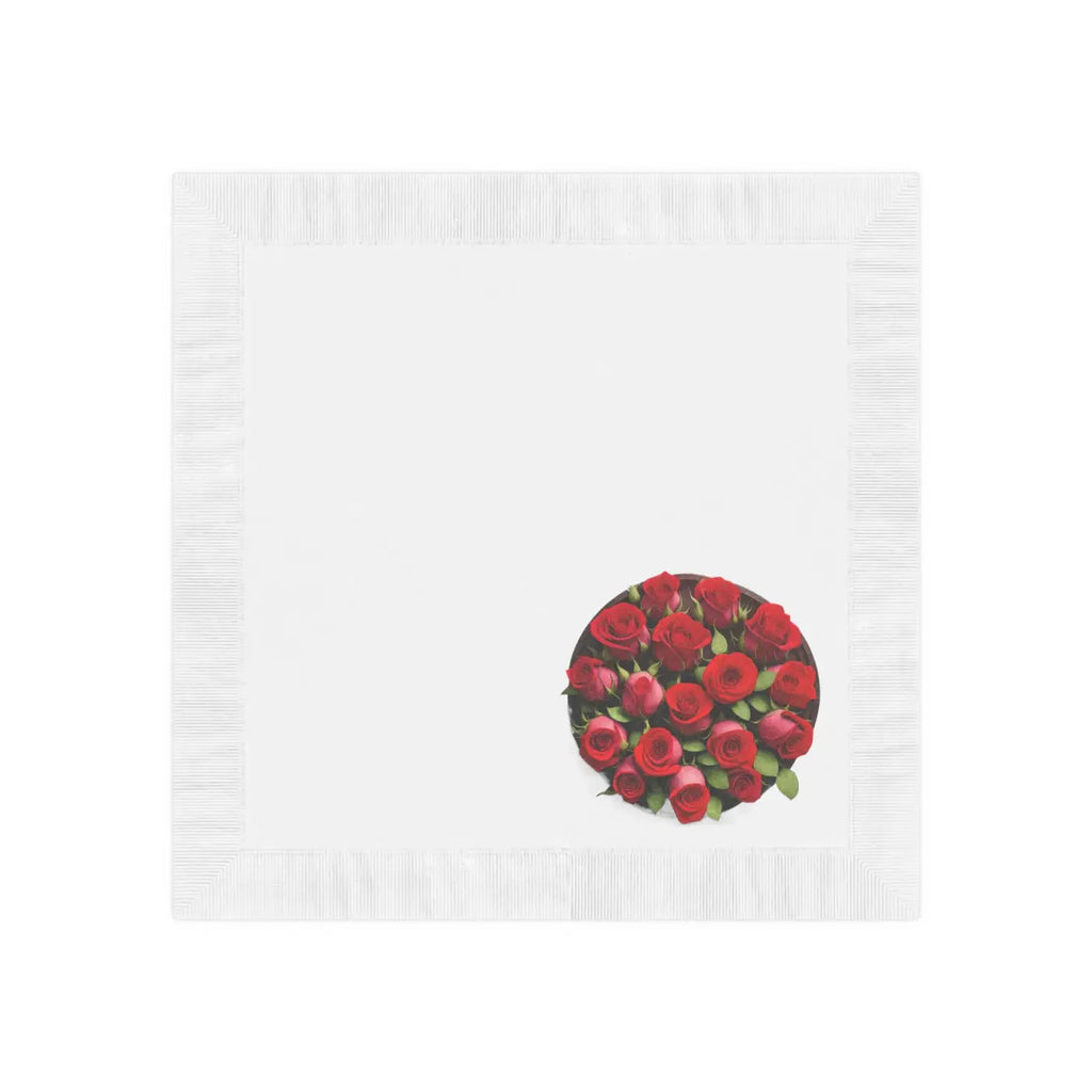 White Coined Napkins - Elegant Party Essentials - DipaliZ
