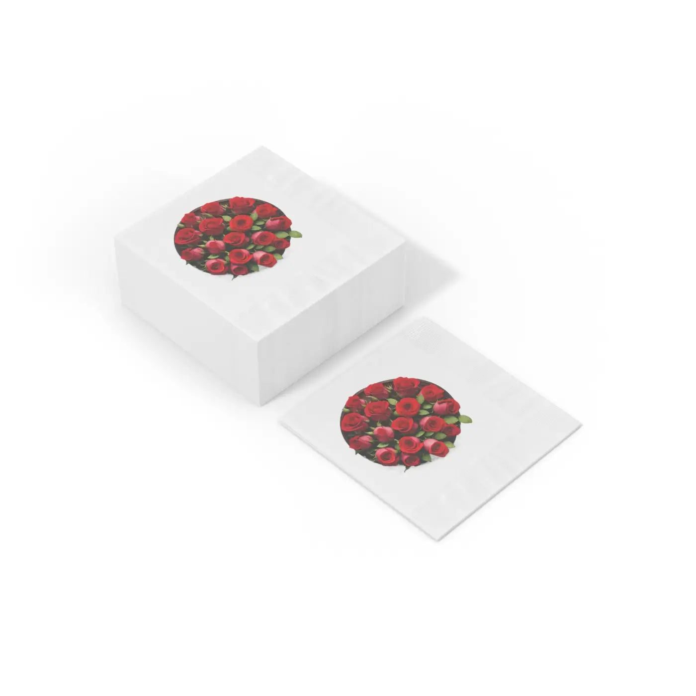 White Coined Napkins - Elegant Party Essentials - DipaliZ
