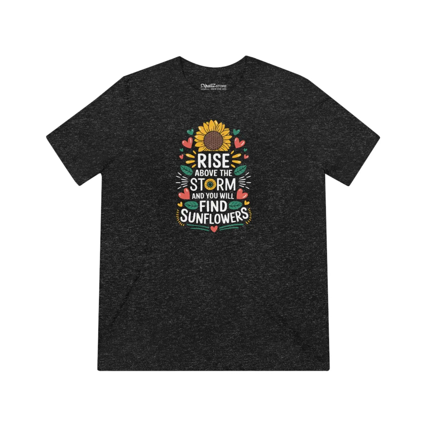 Unisex Triblend Tee - Rise Above the Storm - DipaliZ