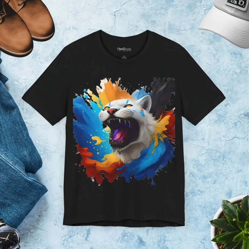 Roaring Lion Jersey Short Sleeve Tee - Unisex Fit - DipaliZ