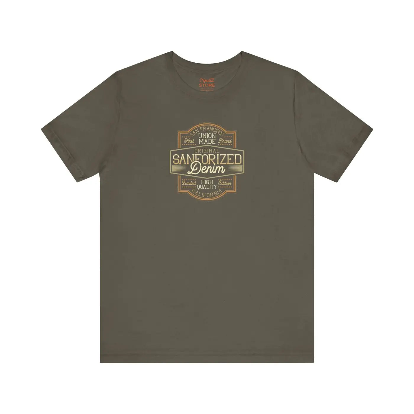 San Francisco Denim Jersey Short Sleeve Tee - Unisex - DipaliZ