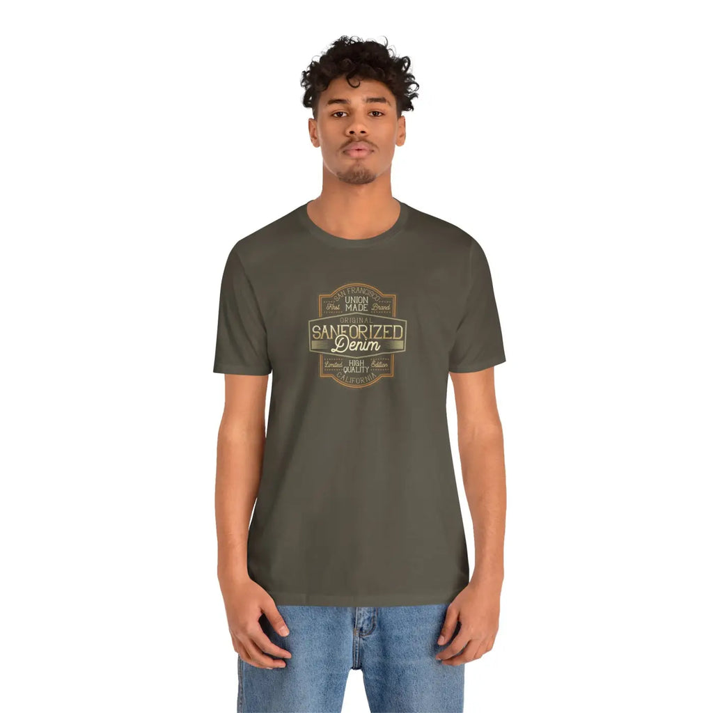 San Francisco Denim Jersey Short Sleeve Tee - Unisex - DipaliZ