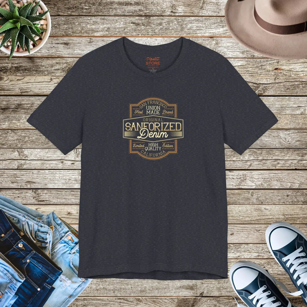 San Francisco Denim Jersey Short Sleeve Tee - Unisex - DipaliZ