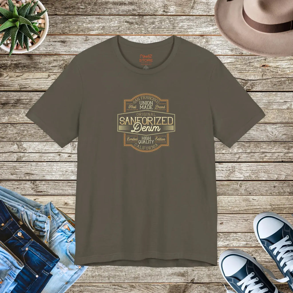 San Francisco Denim Jersey Short Sleeve Tee - Unisex - DipaliZ