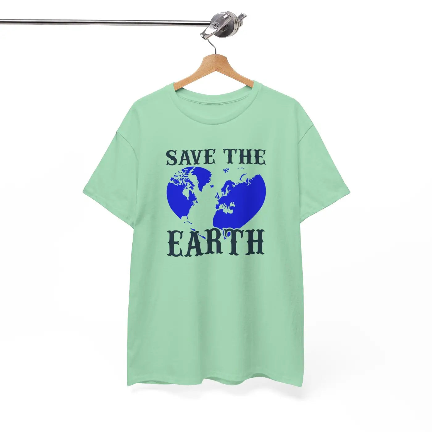 Earth Day Unisex Deluxe T Shirt - Heavy Cotton Tee - DipaliZ