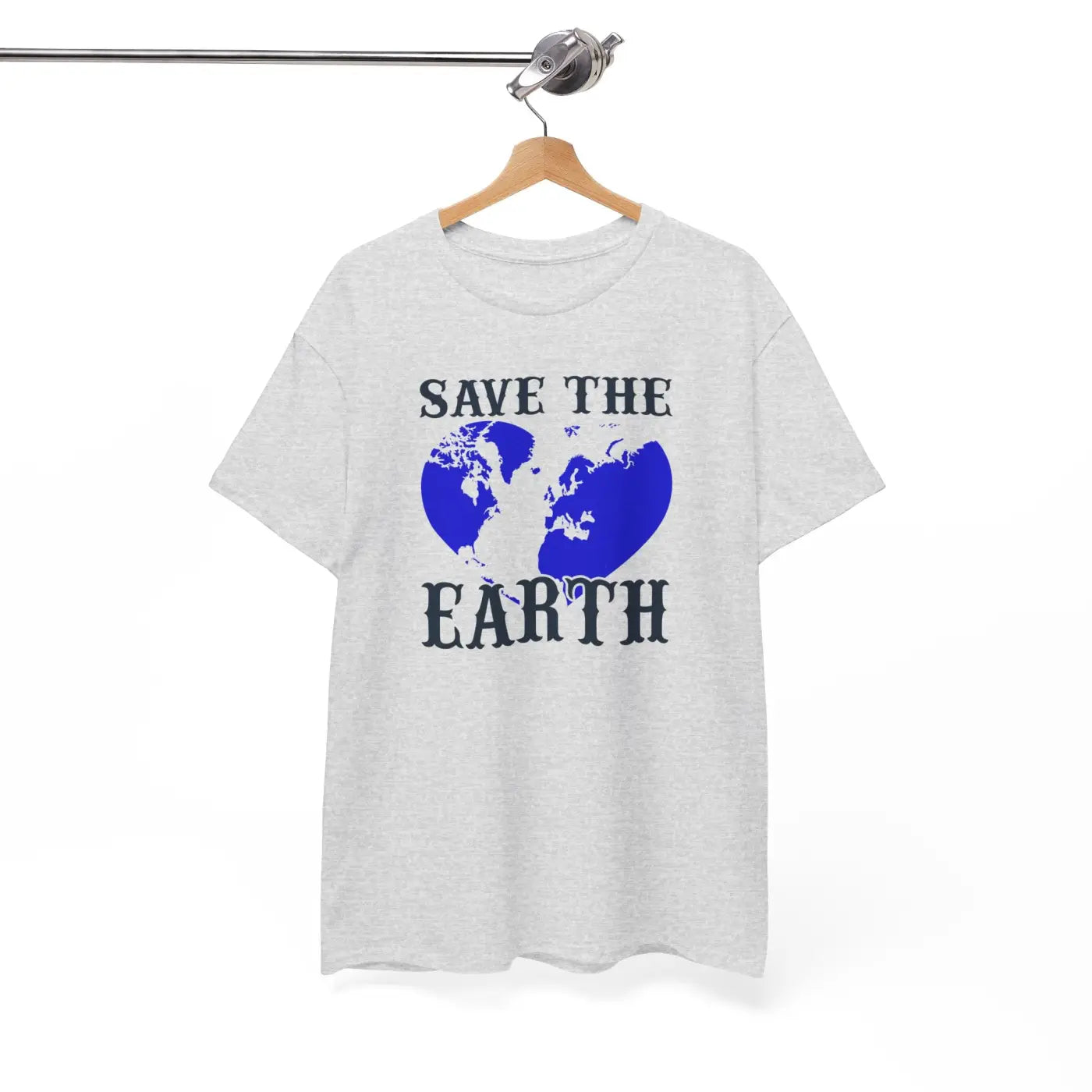 Earth Day Unisex Deluxe T Shirt - Heavy Cotton Tee - DipaliZ
