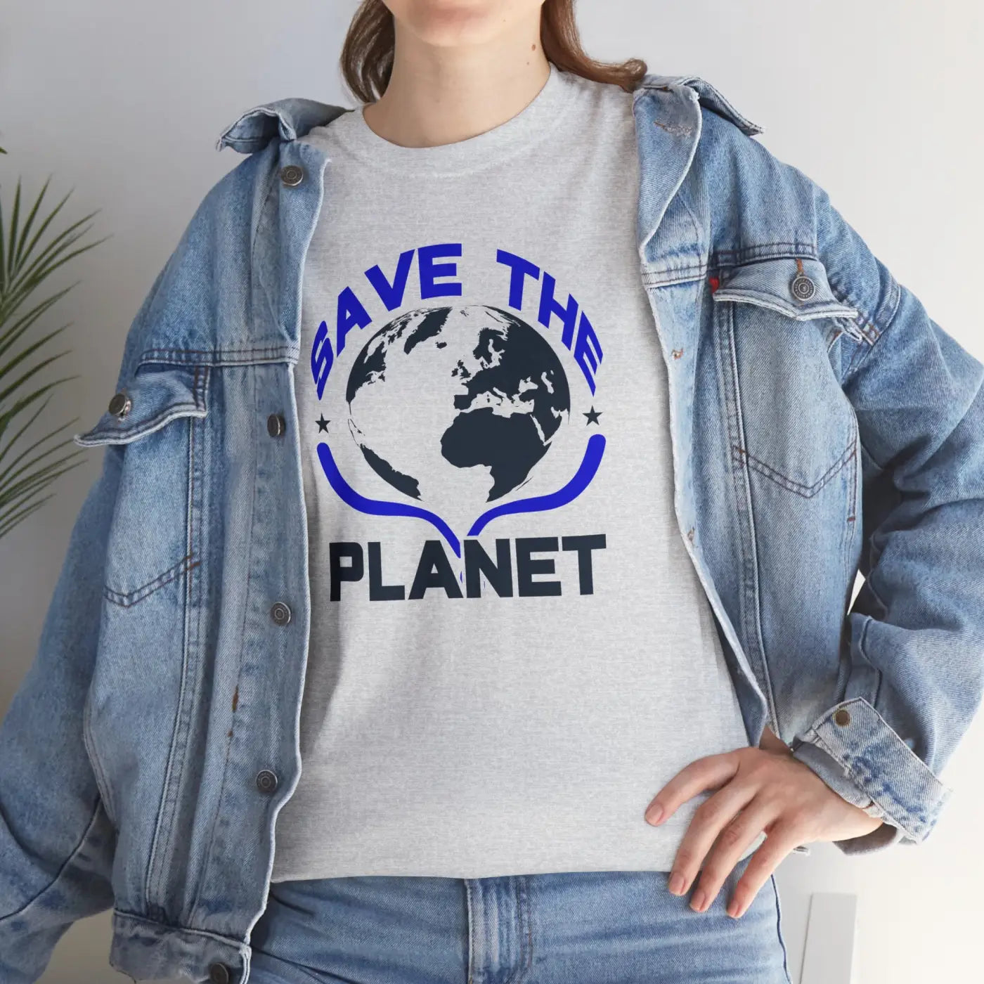 Earth Day Unisex Deluxe T Shirt - Heavy Cotton Tee - DipaliZ