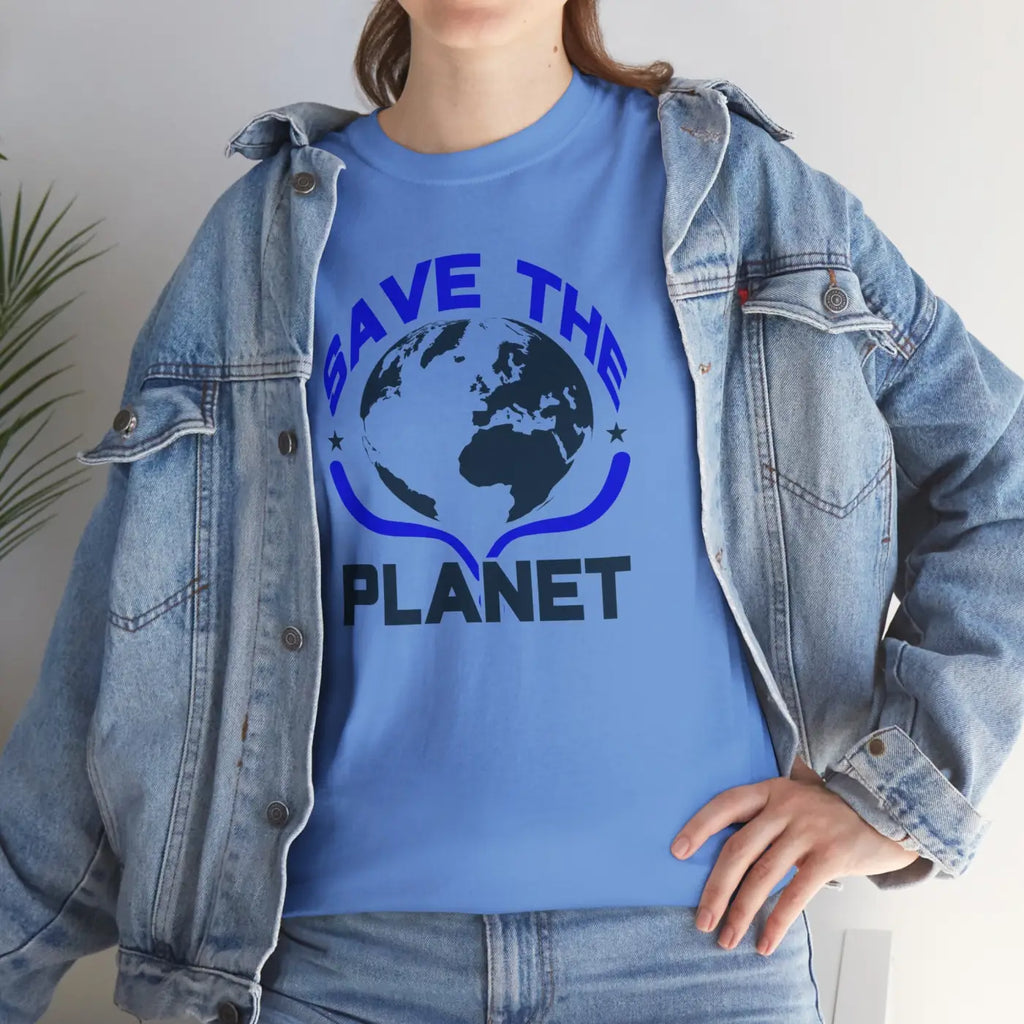 Earth Day Unisex Deluxe T Shirt - Heavy Cotton Tee - DipaliZ